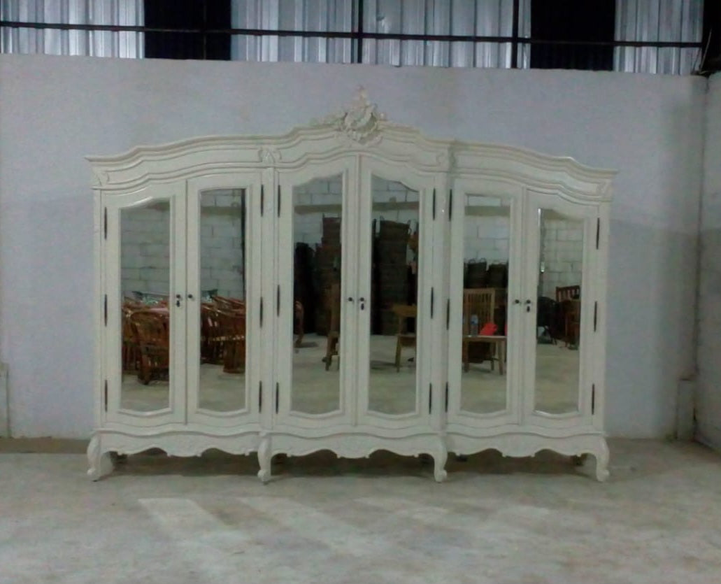 6 Door French Armoire
