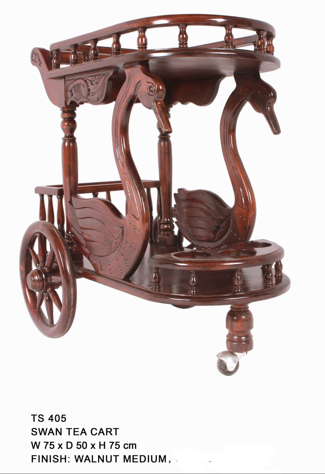 Calais Swan Tea wagon