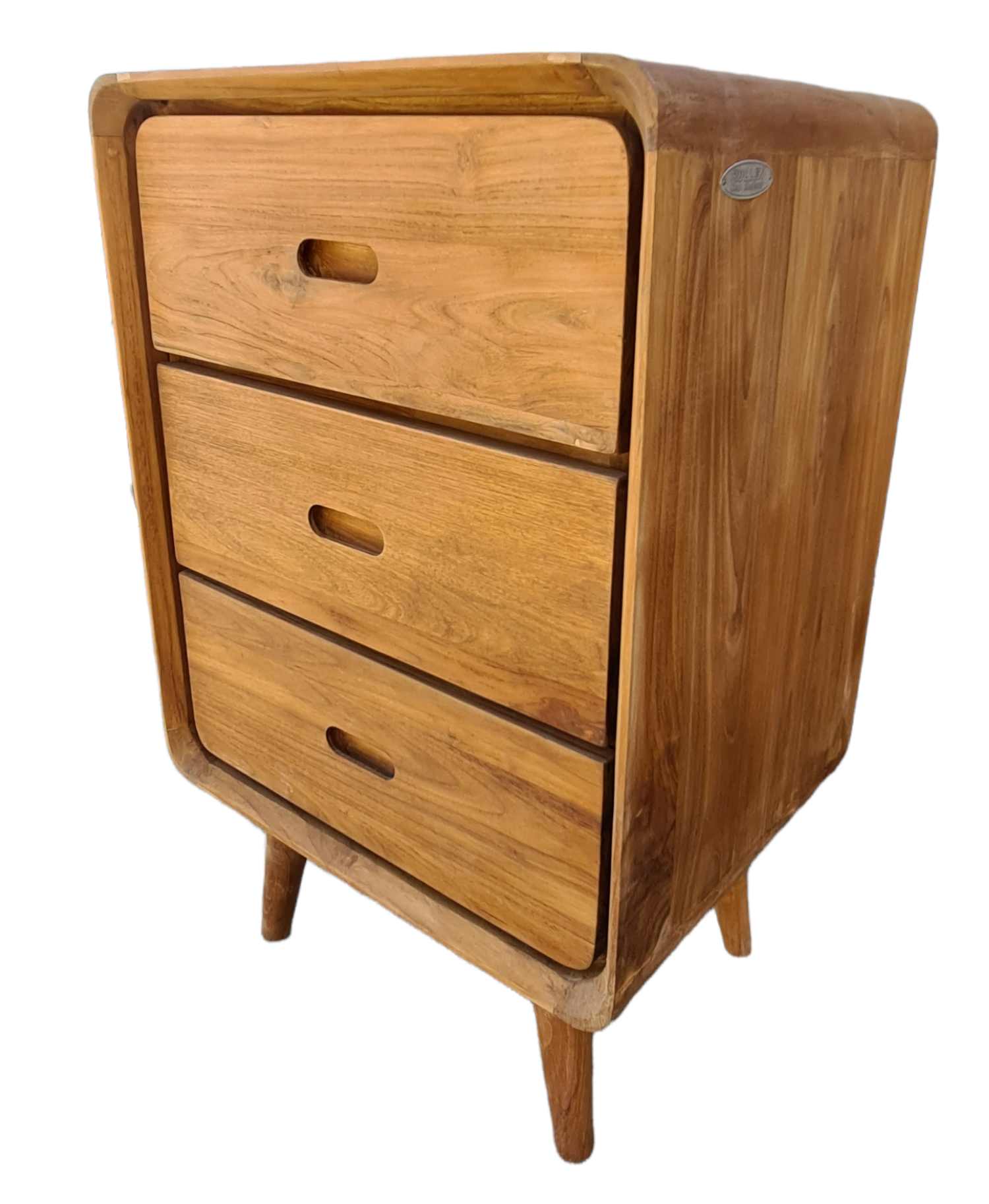 NORA 3 DRAWER NIGHTSTAND