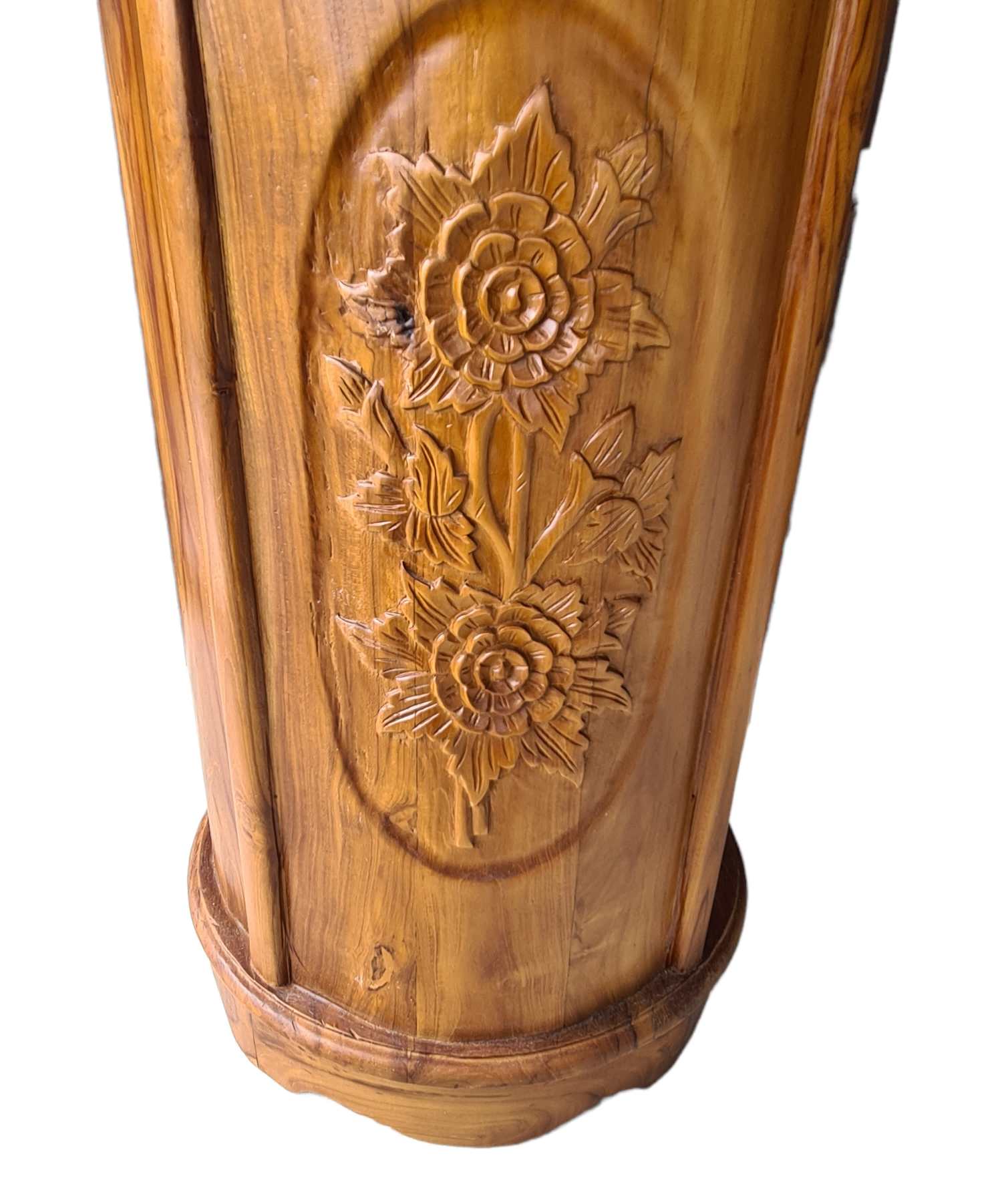 ROUND 7 DRAWER TEAK CHEST