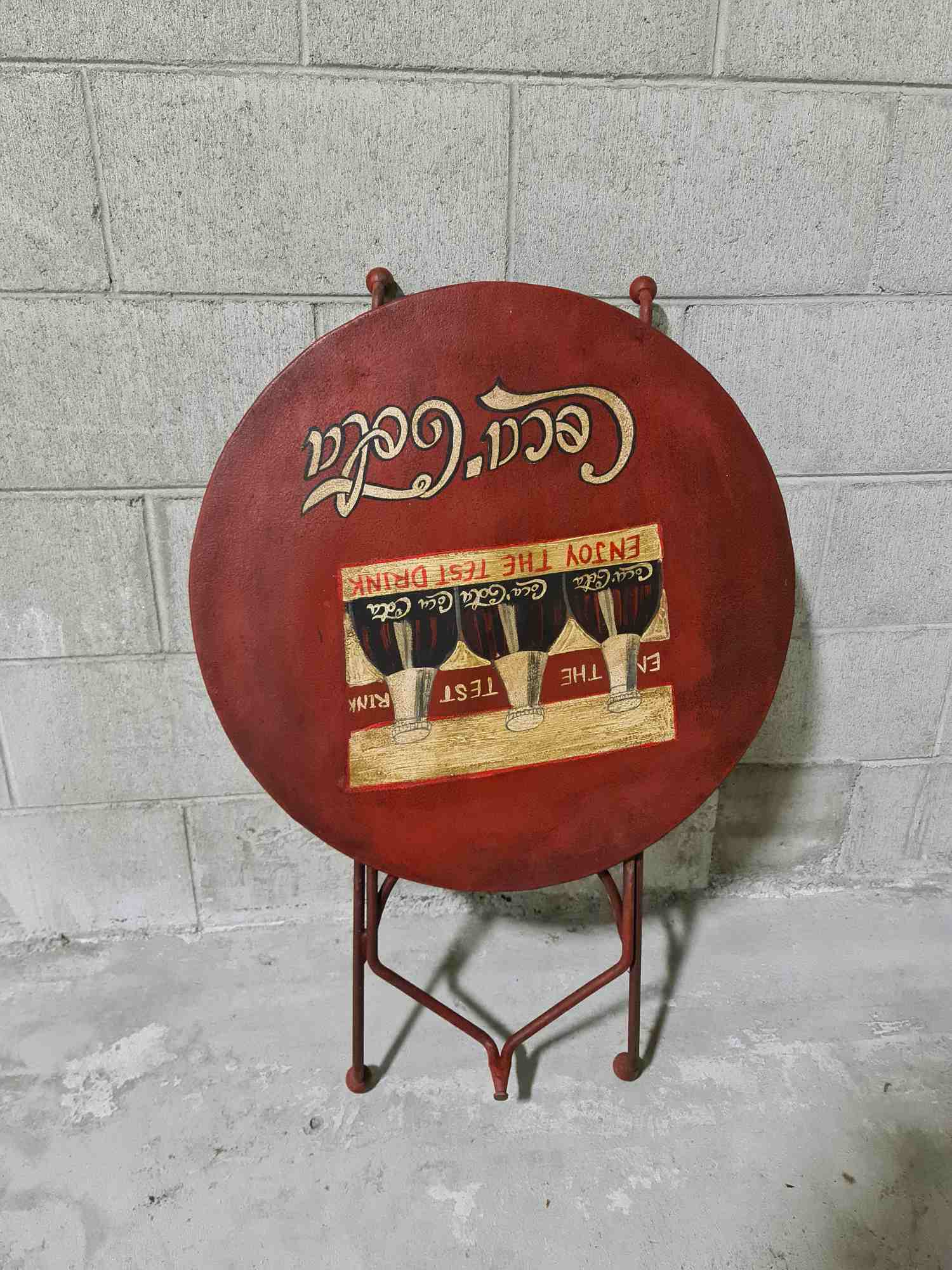 Vintage Folding Coca cola Table