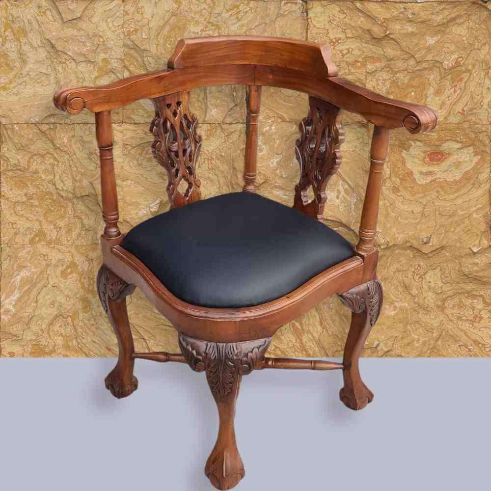 Aubert Chippendale Corner Chair