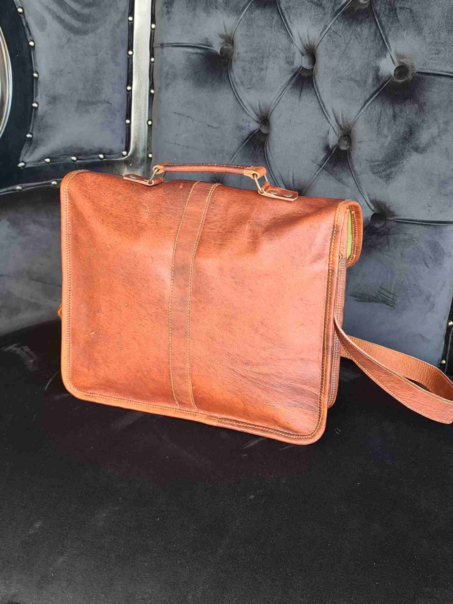 Dauphine Leather Hand Bag