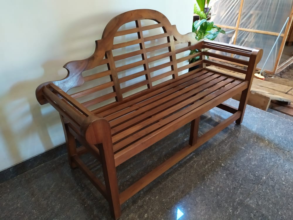 BALI TEAK WOOD BENCH SEAT
