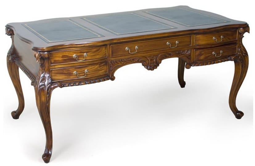 CAMBRIDGE MAHOGANY WOOD DESK