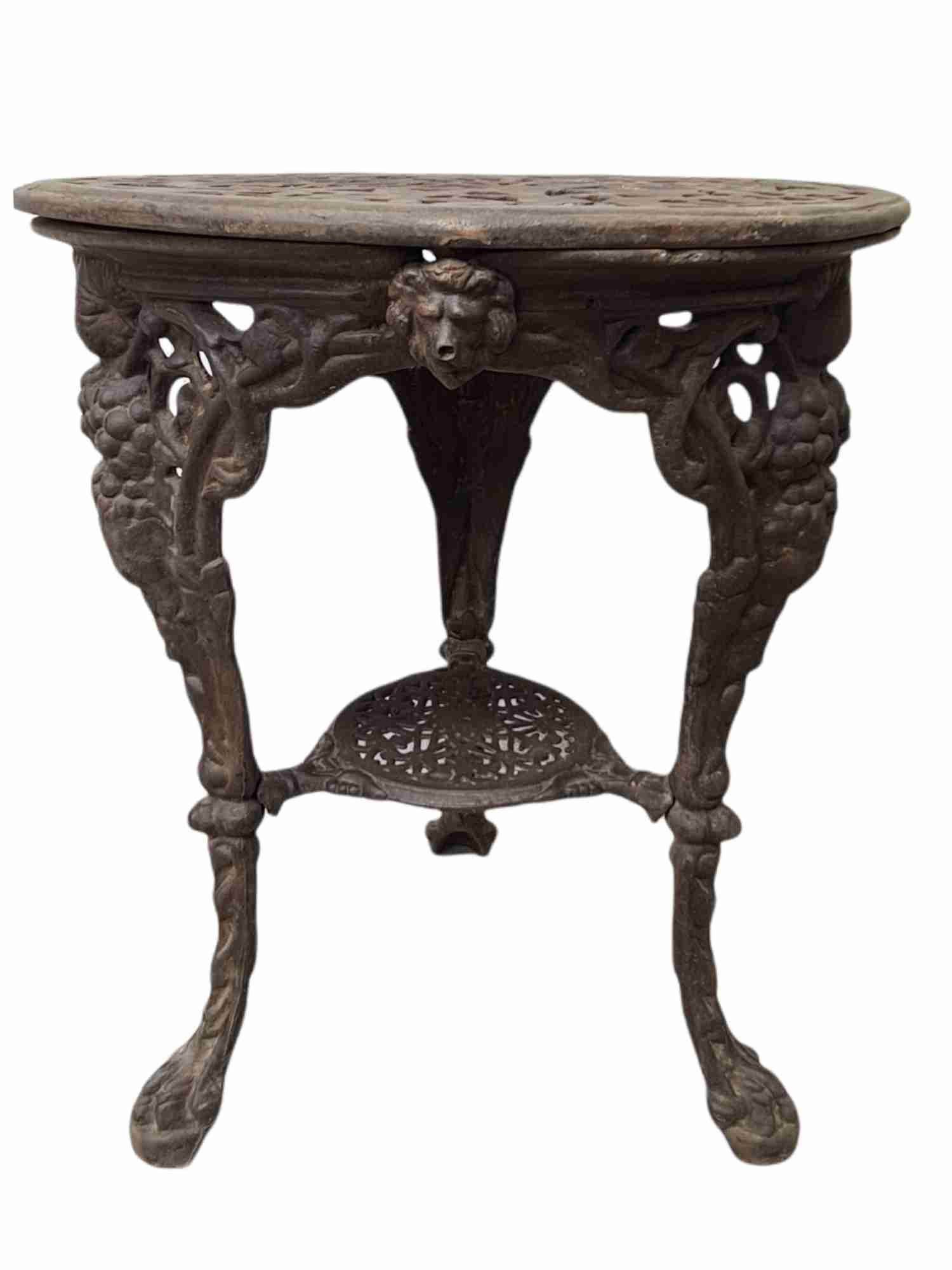 FRANCIS CAST IRON TABLE