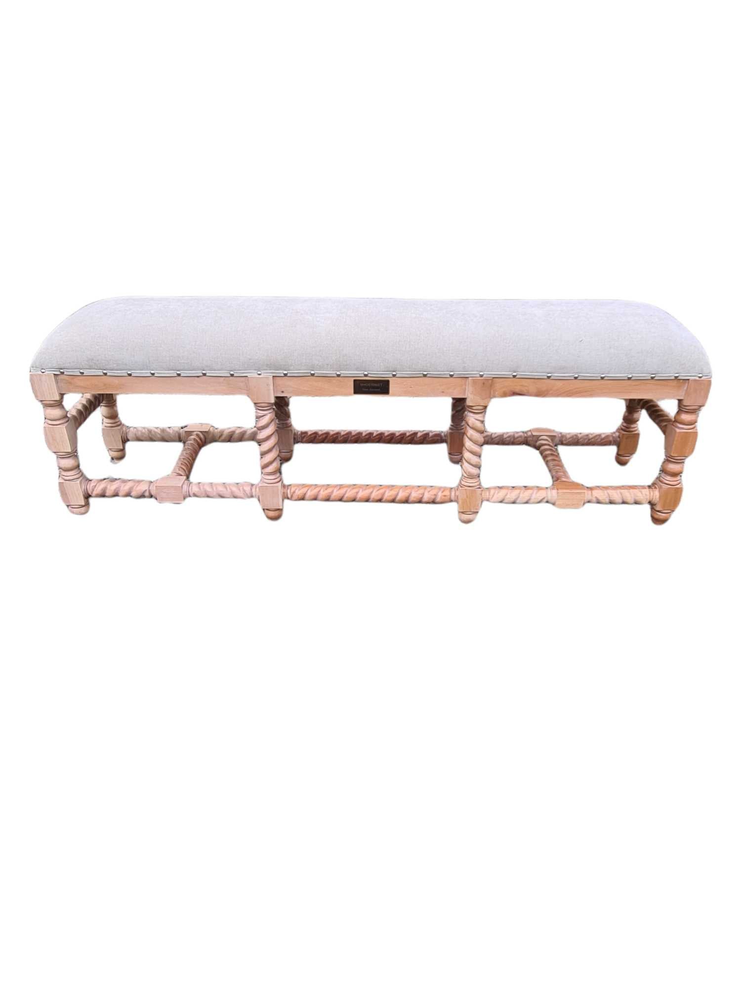 HAZELHURST FRENCH LONG STOOL