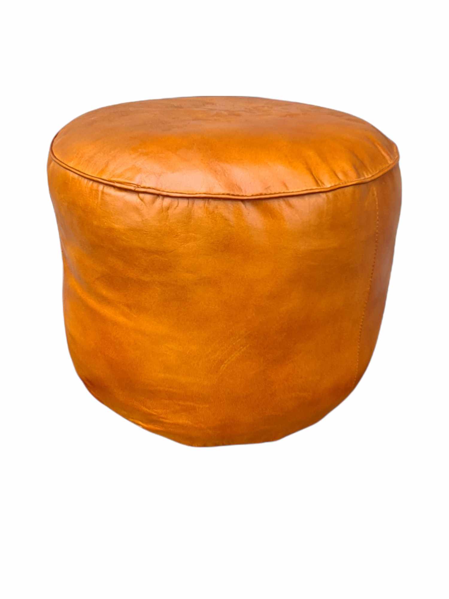 ROSA LEATHER OTTOMAN