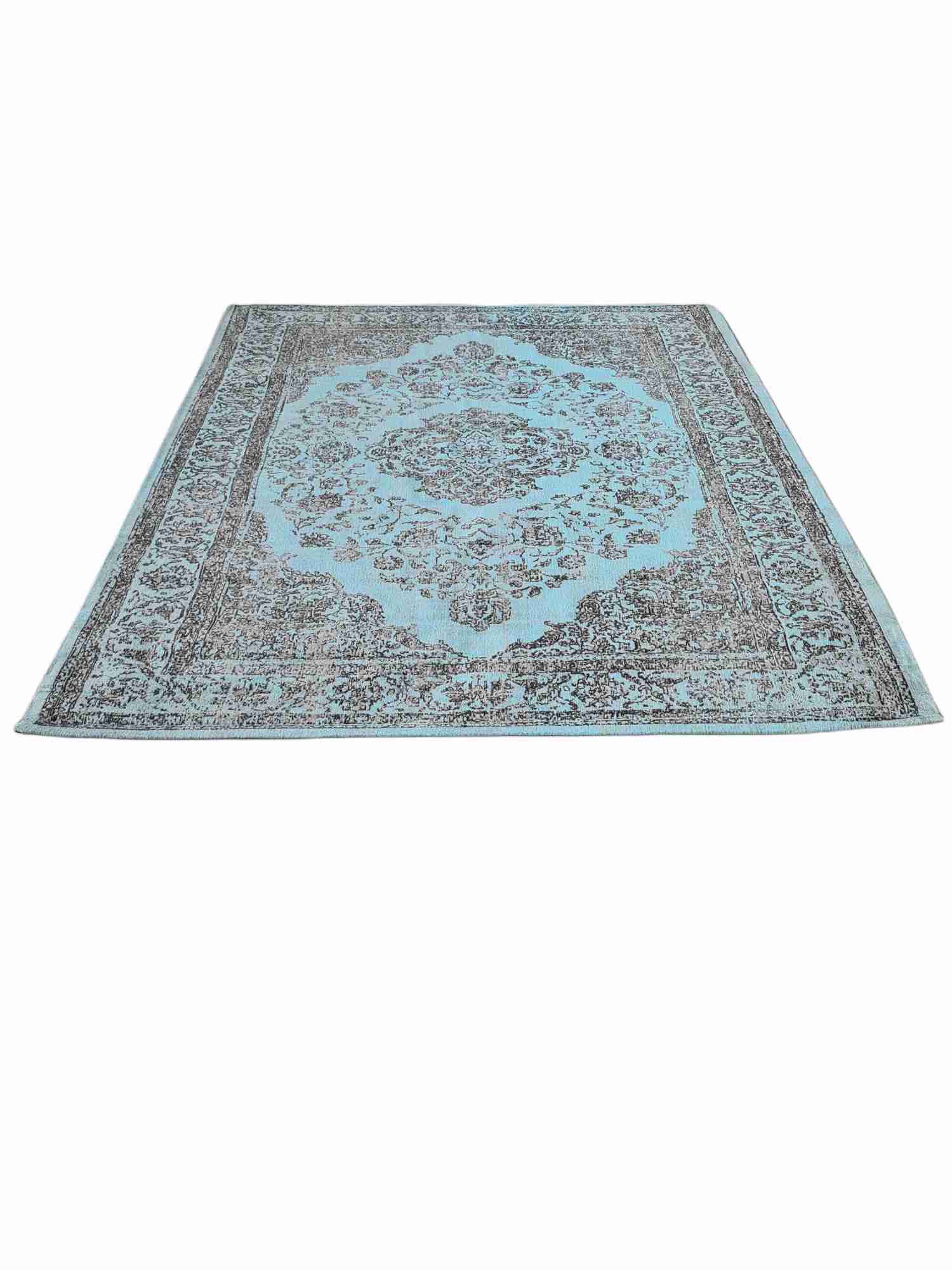 Distressed Persian Style Designer Rug