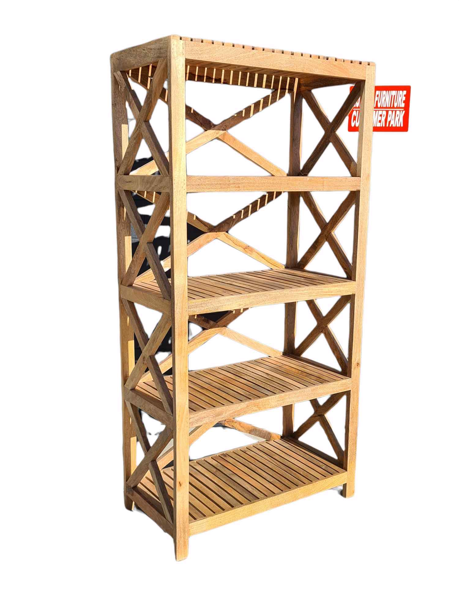 JOHANSEN SOLID WOOD BOOKSHELF