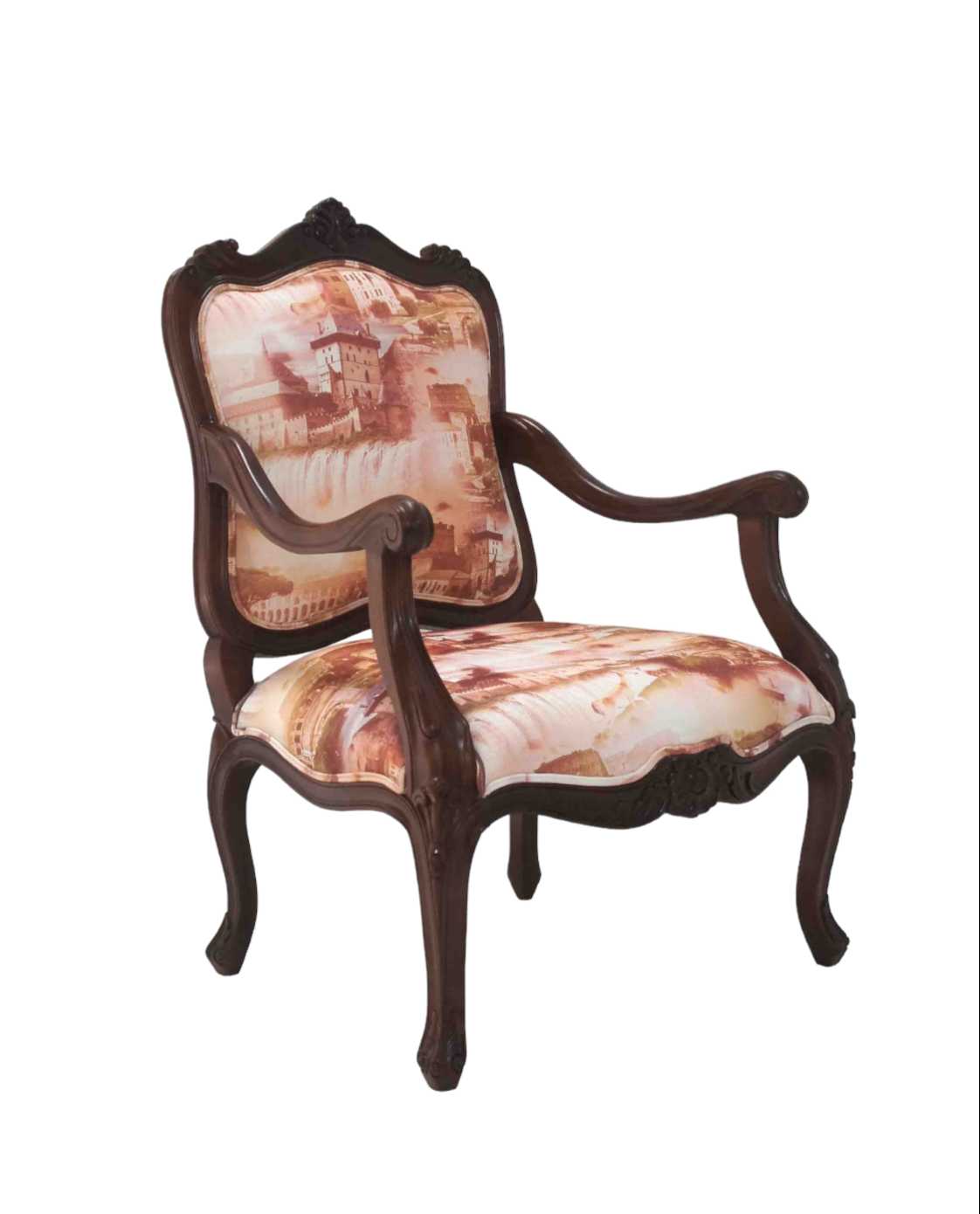 REGENCY MAHOGANY ARM CHAIR