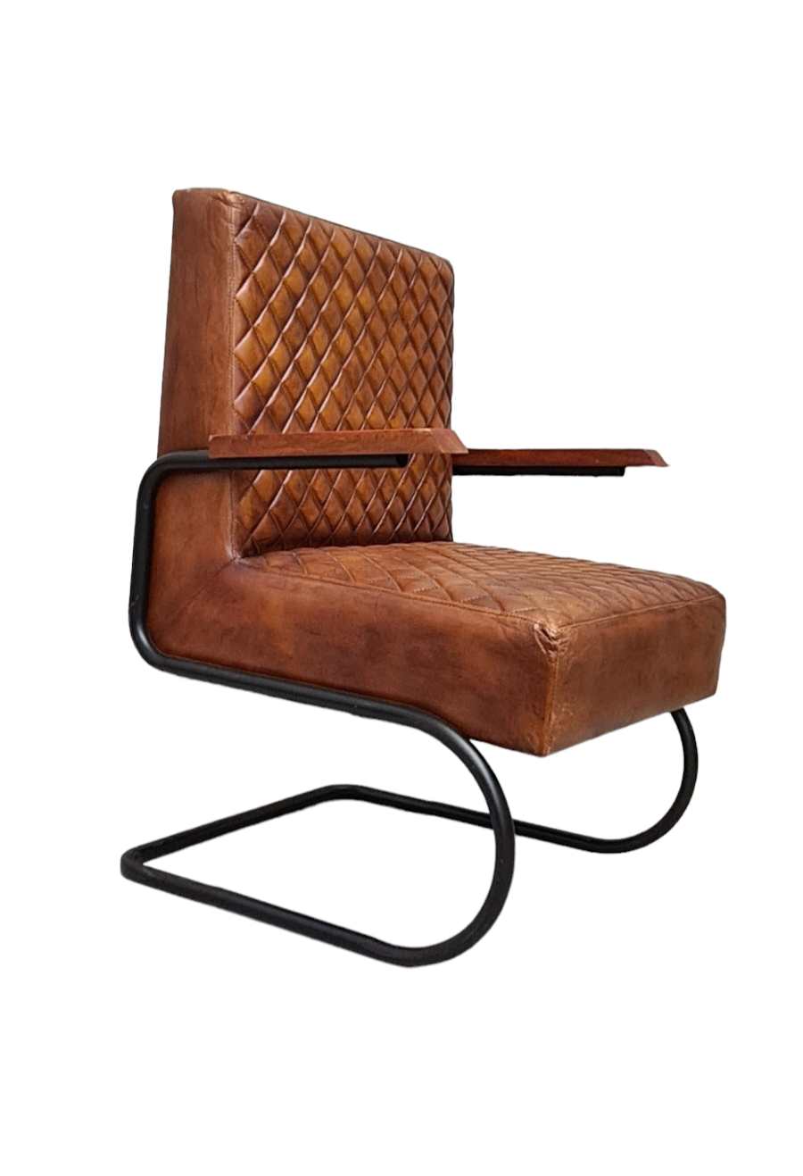 RENO VINTAGE LEATHER ARMCHAIR