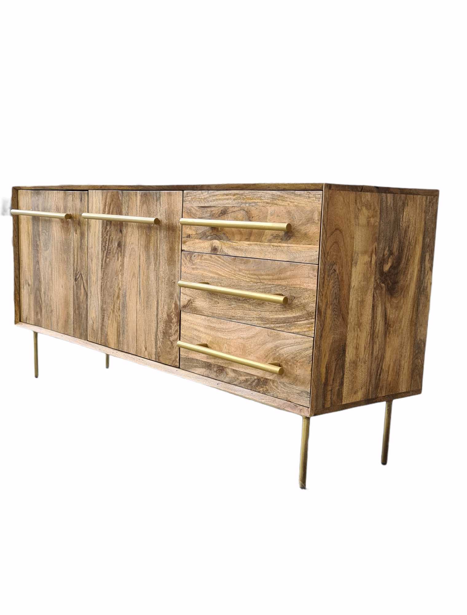 Borgson Solid Wood Sideboard