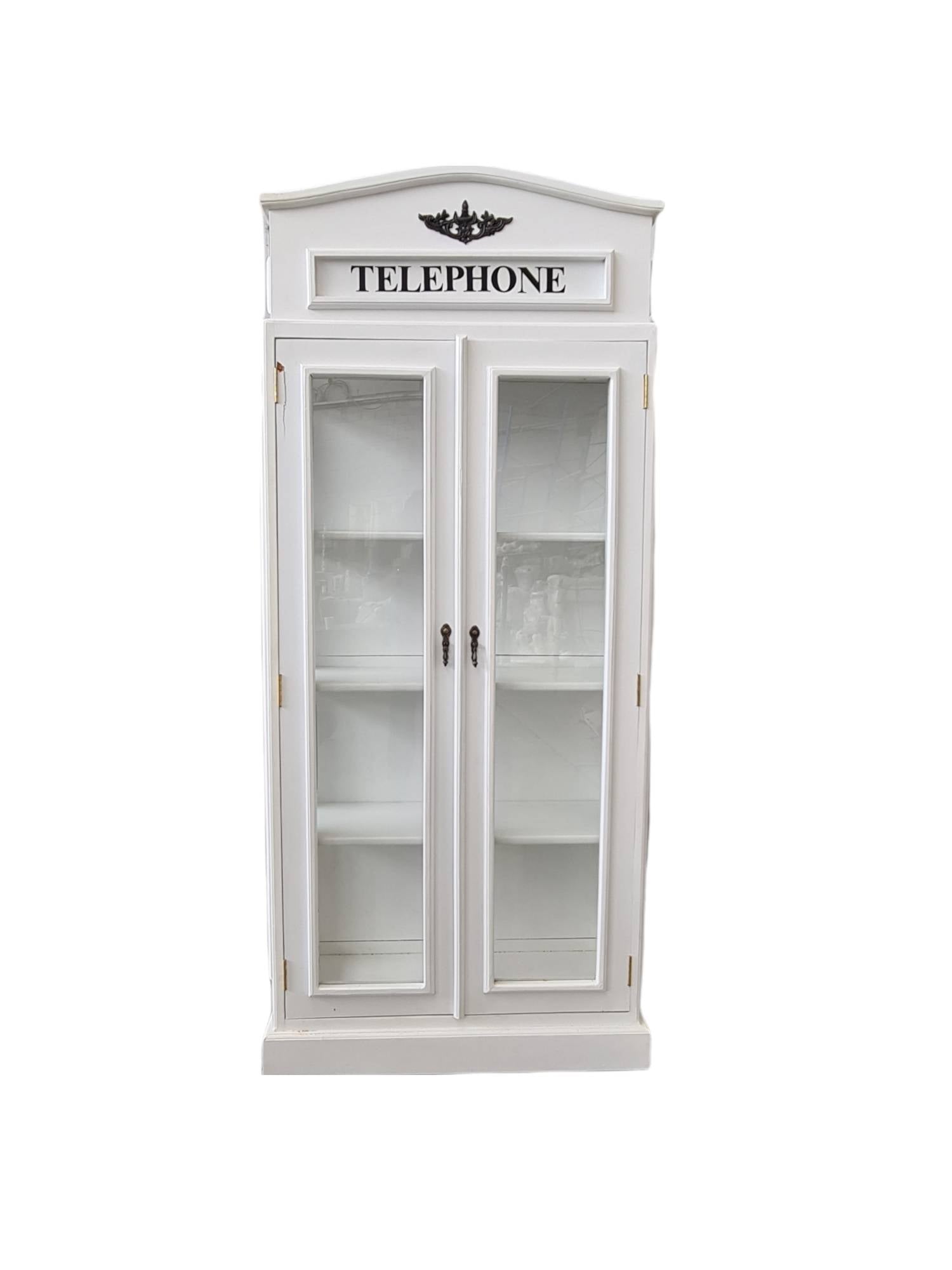 LONDON TELEPHONE BOOKCASE