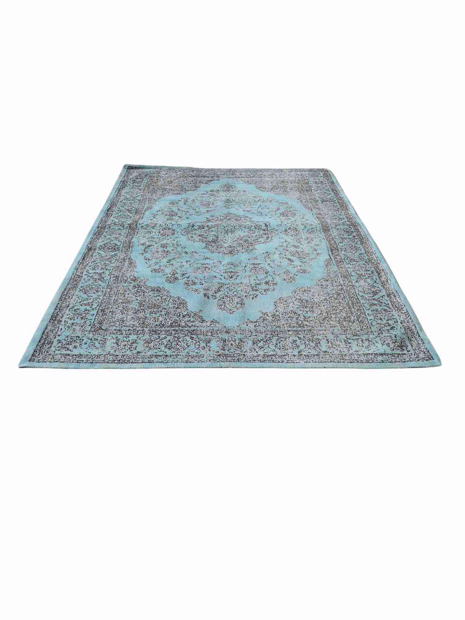 Ashkan Distressed Persian Style Designer Rug 3G