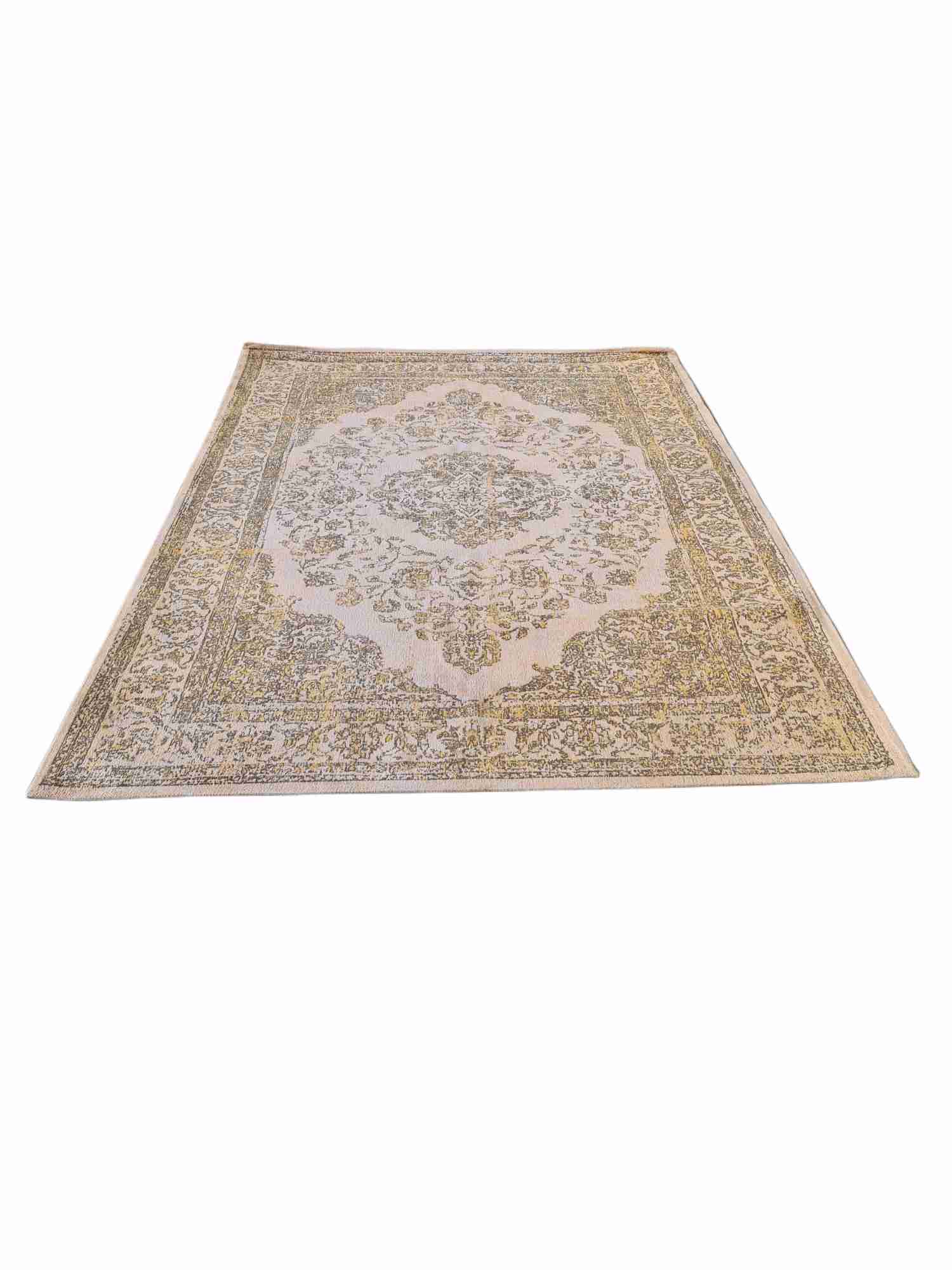 Distressed Persian Style Designer Rug