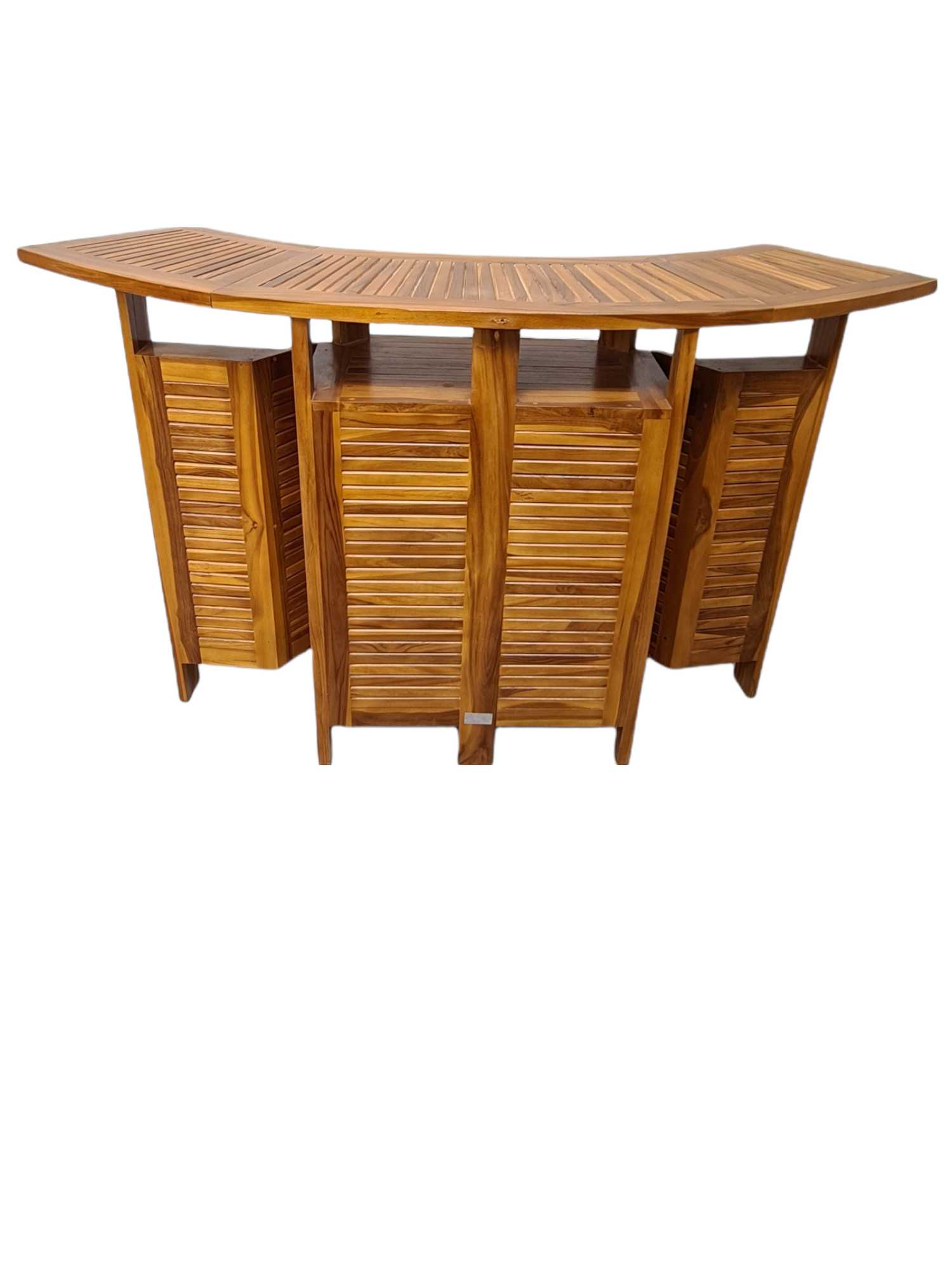 Vero Teak Wood Bar