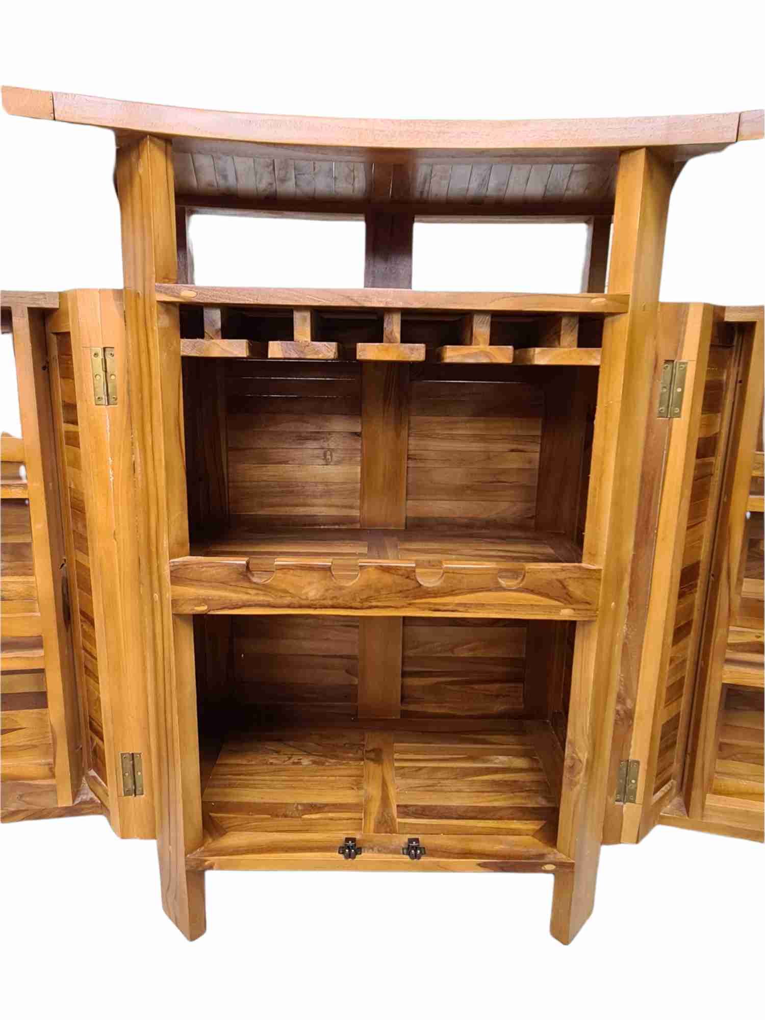 Vero Teak Wood Bar