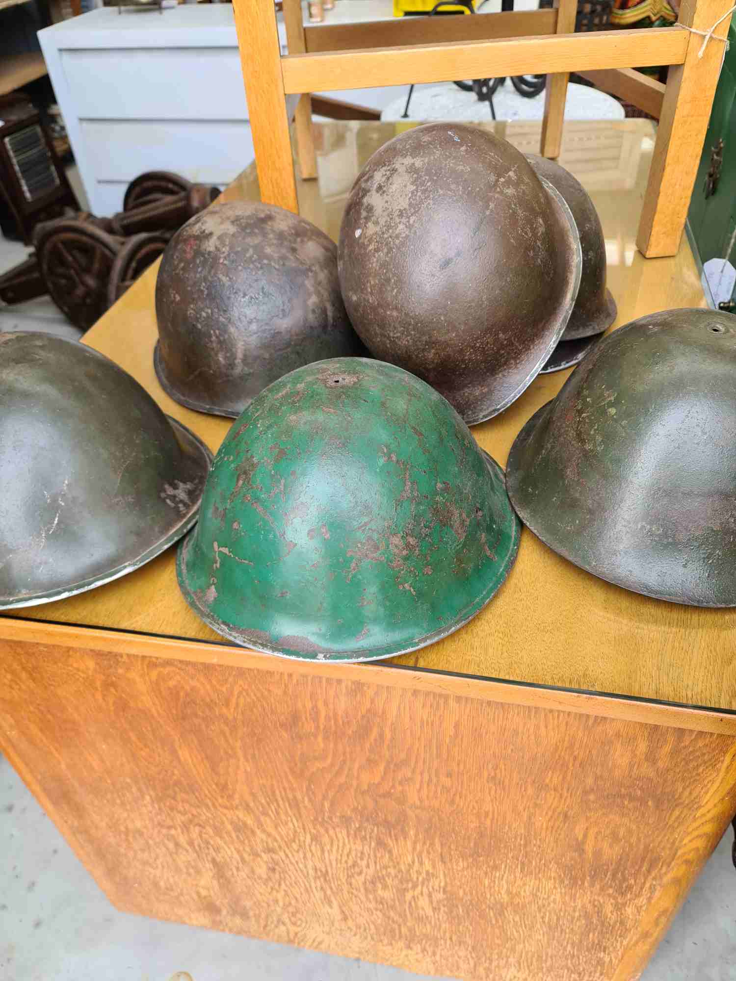 VINTAGE MILITARY HELMET