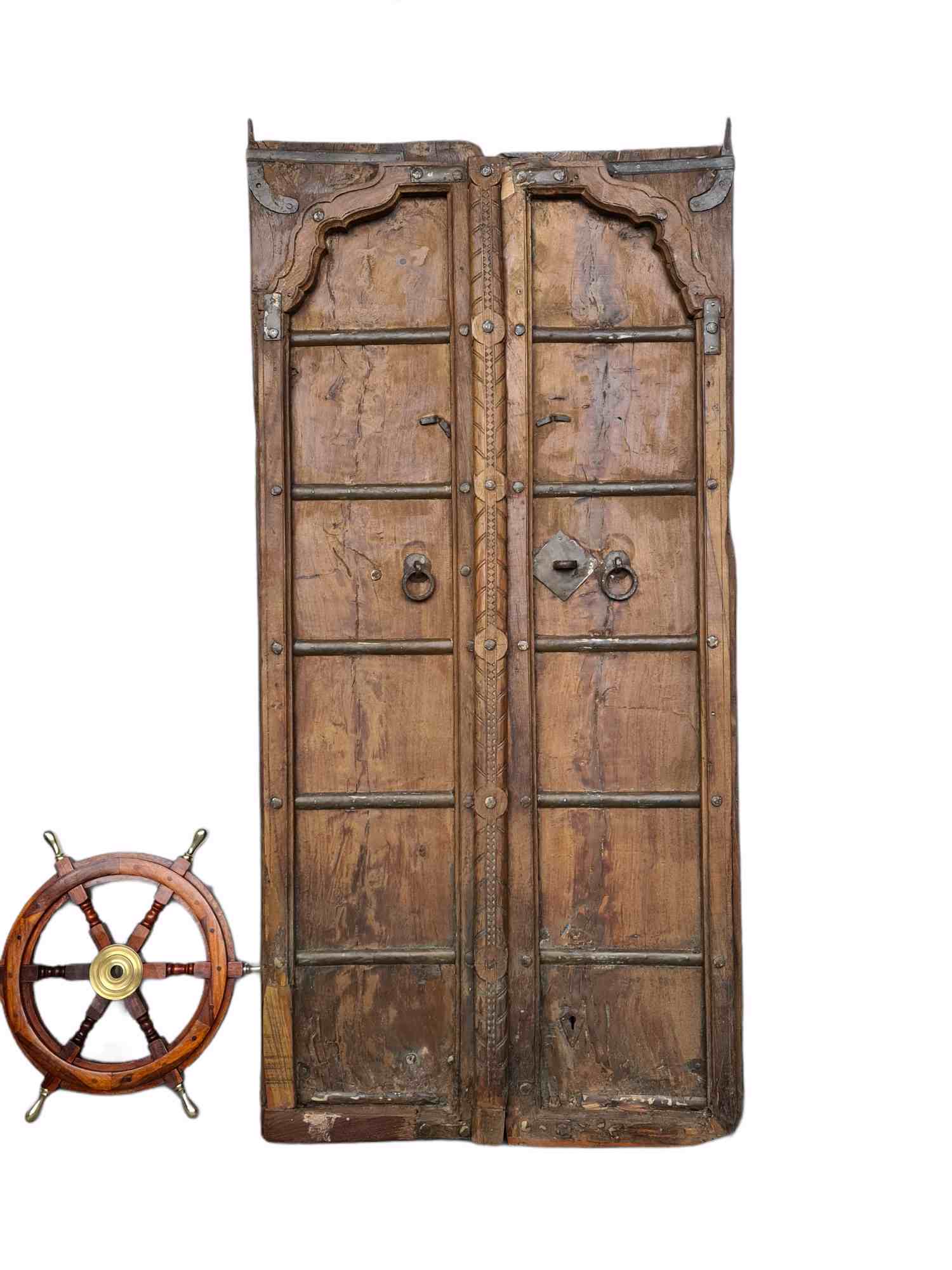 Vintage Indian Teak Doors