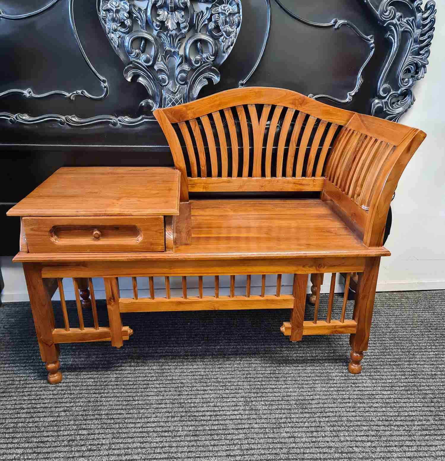 Keswick Victorian Style Hallway Bench