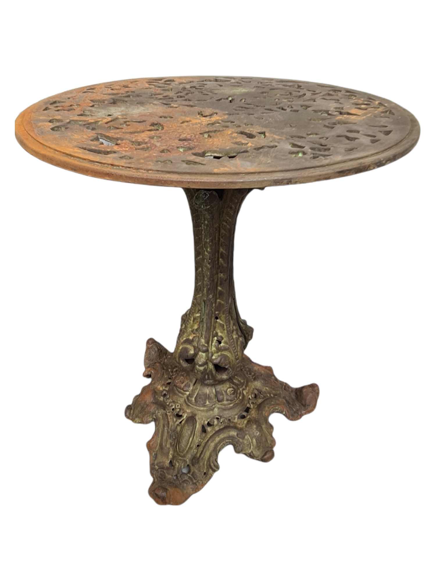 BUXTON CAST IRON TABLE