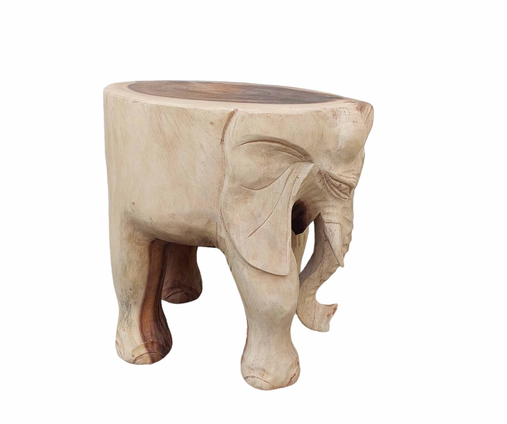 Wooden Elephant Table