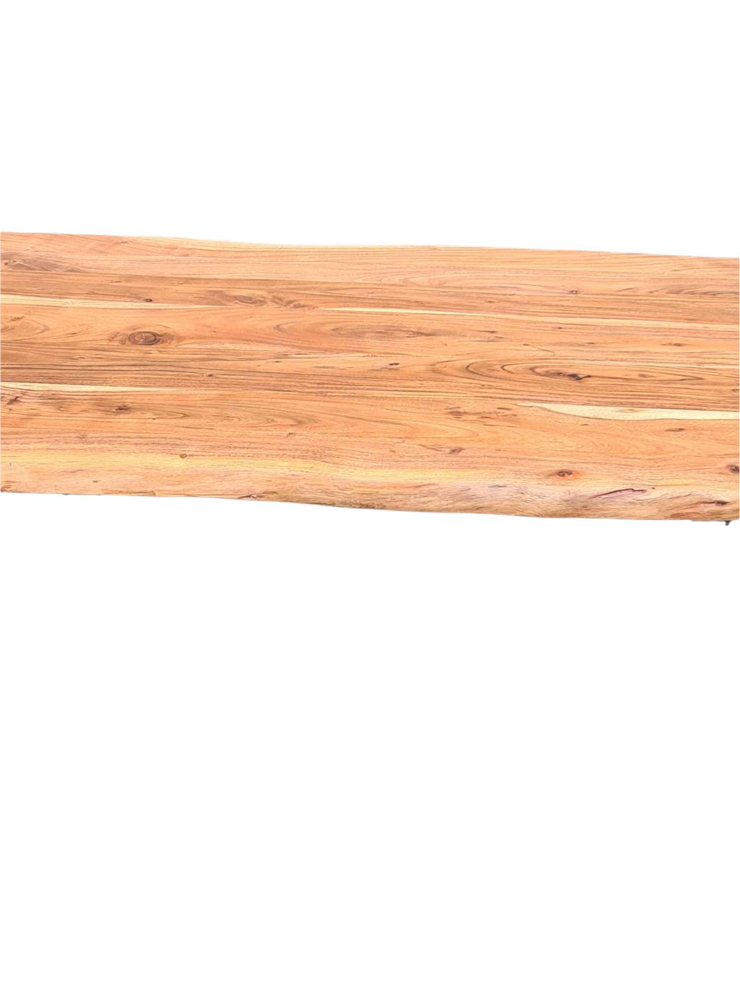 TEXAS LIVE EDGE INDUSTRIAL DINING TABLE