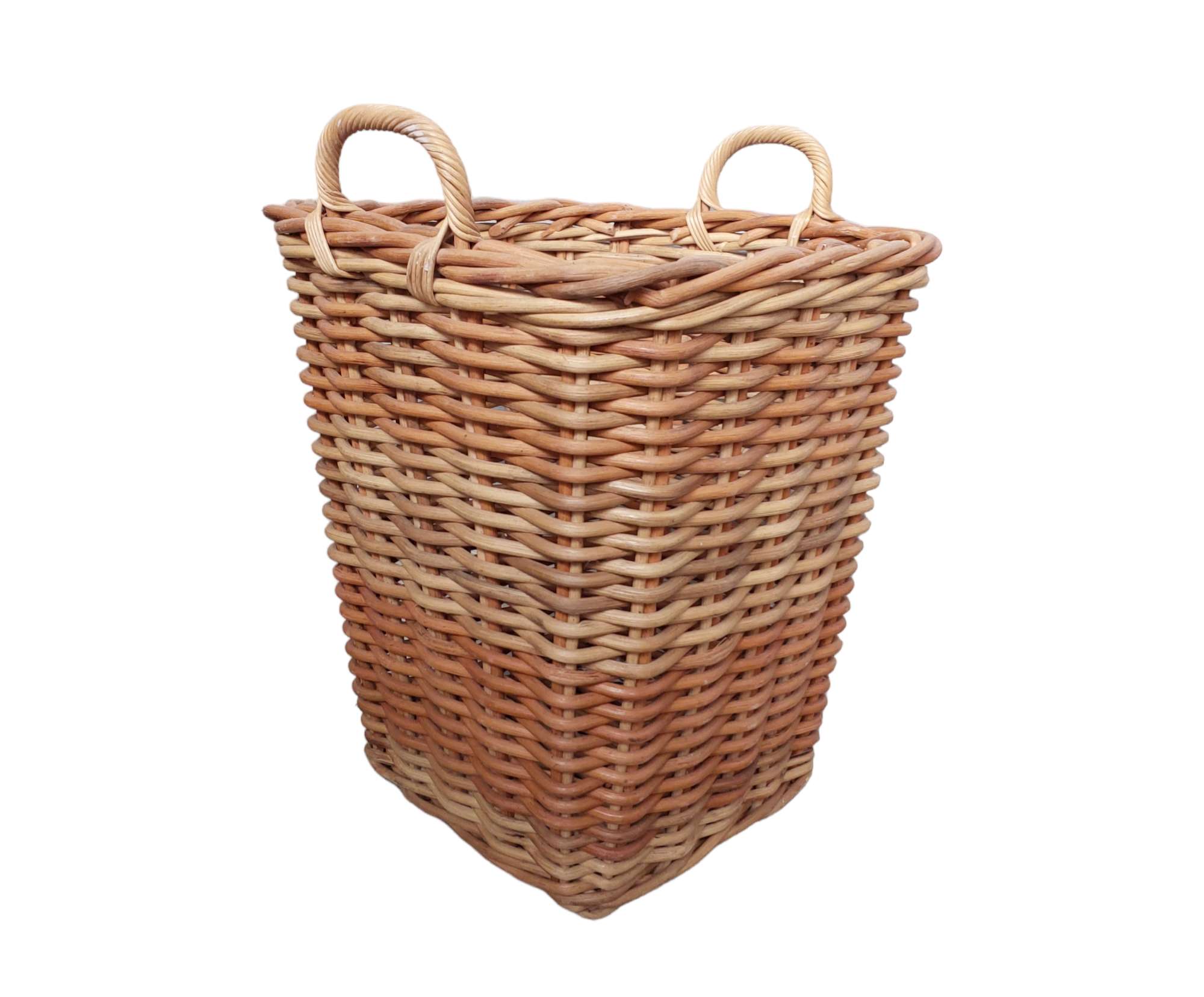 HAND WEAVEN RATTAN BASKET LARGE