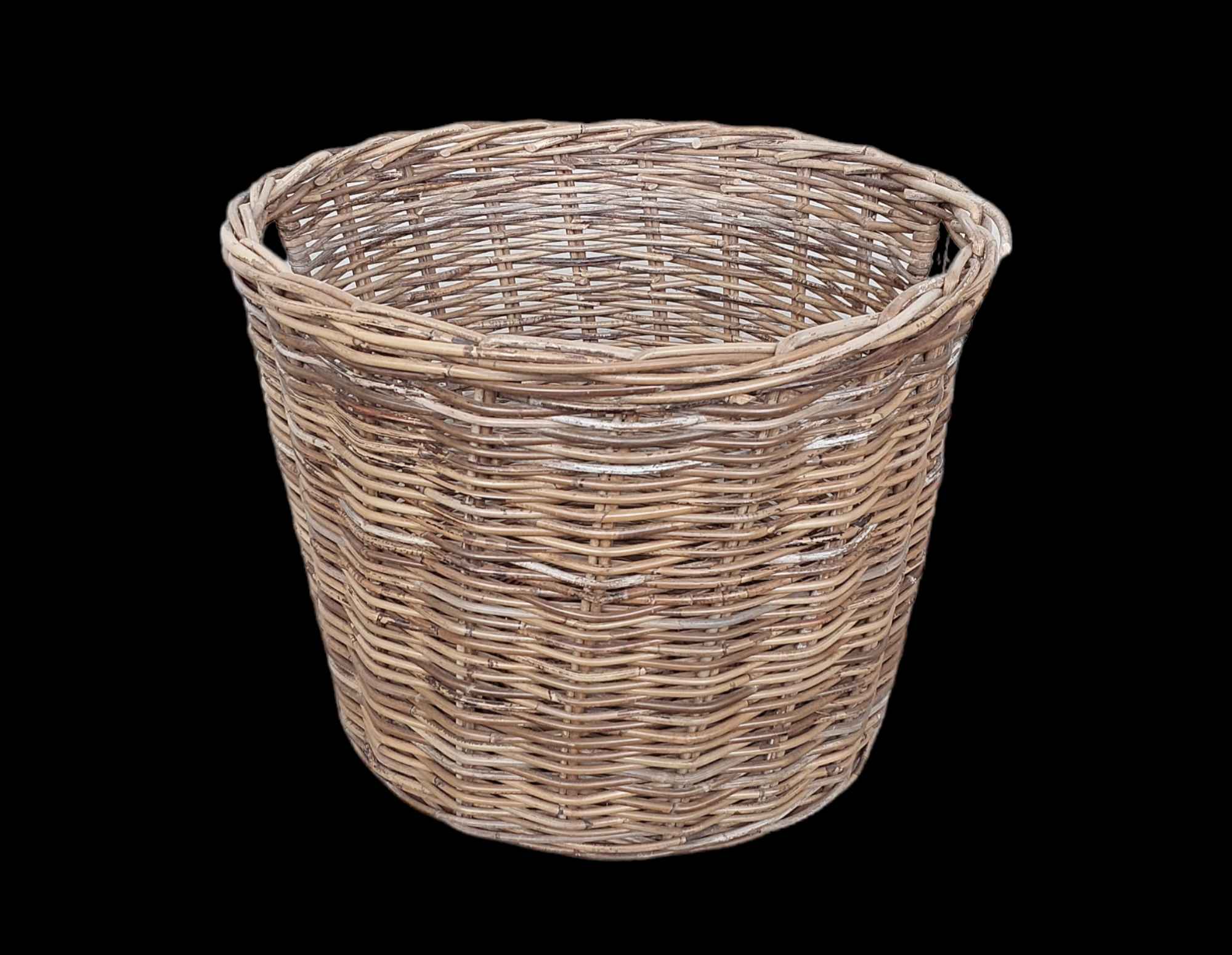 Round Natrual Rattan Basket (LARGE)