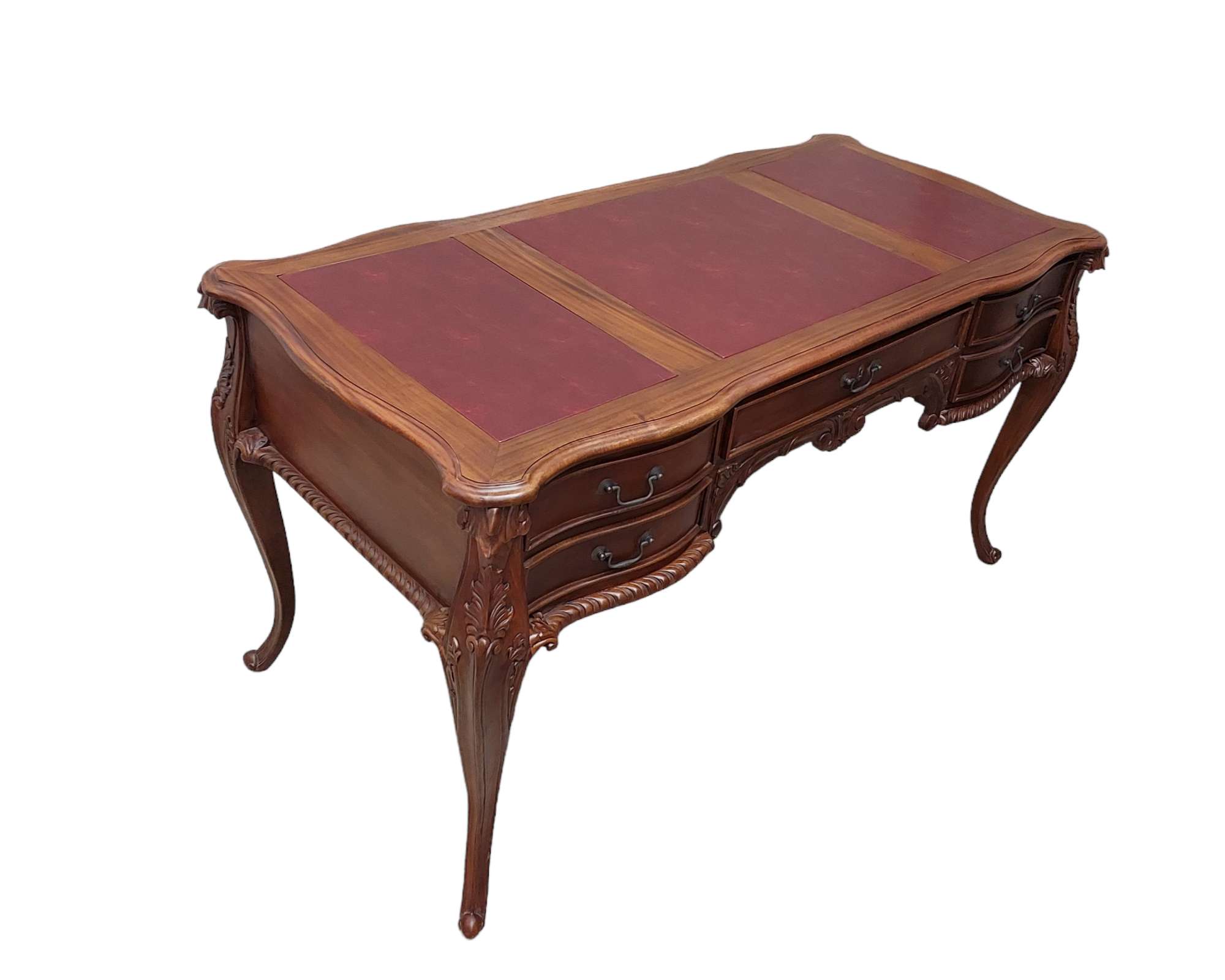 CAMBRIDGE MAHOGANY WOOD DESK