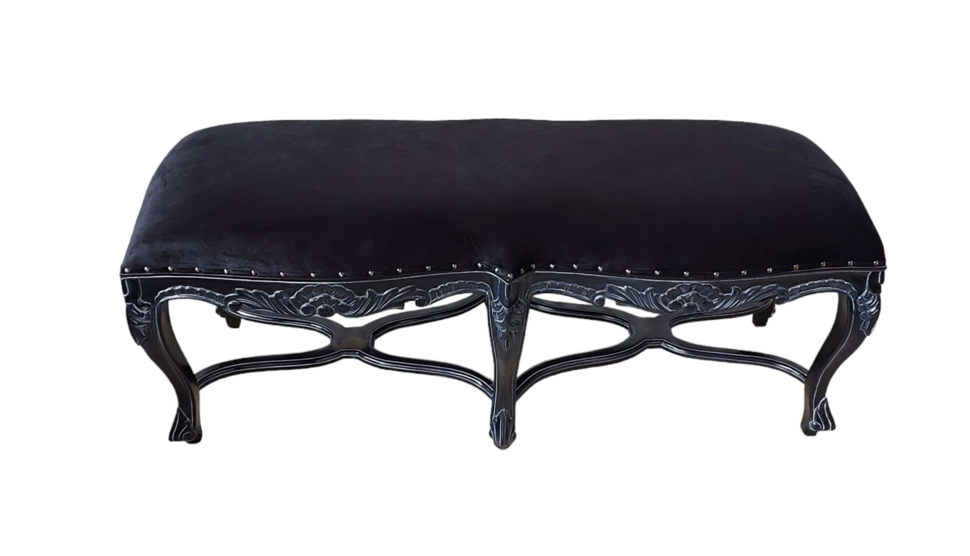 CHALSEA FRENCH CROSS STOOL