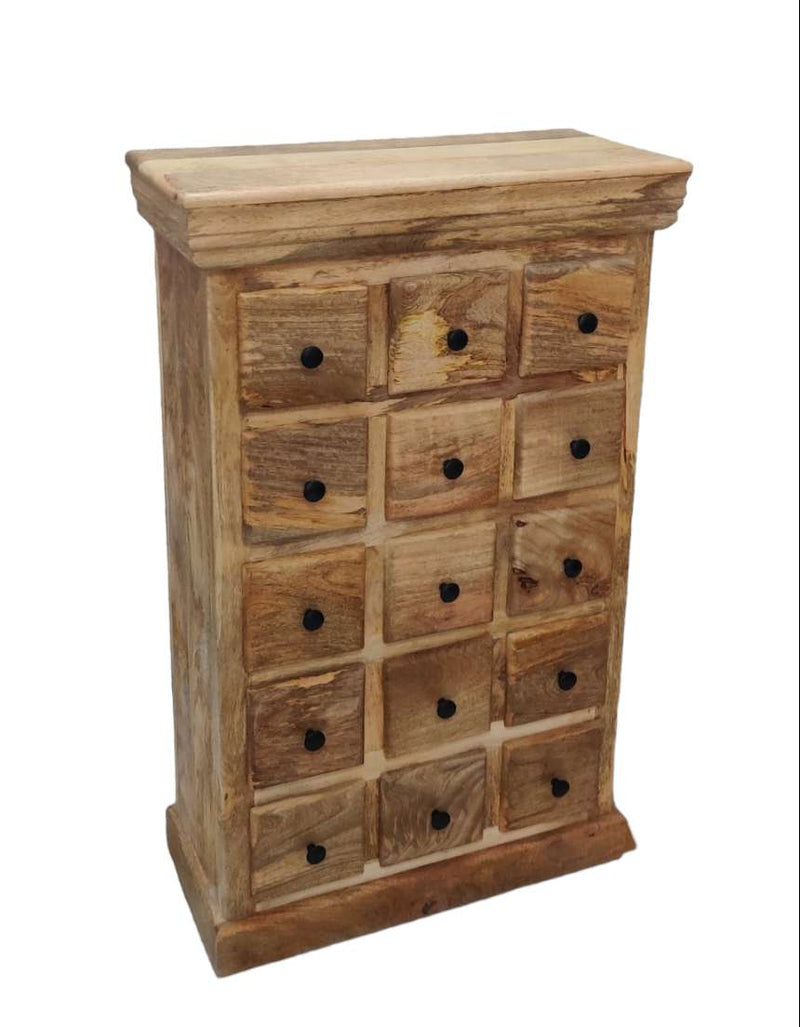 INDIAN 15 DRAWER CHEST