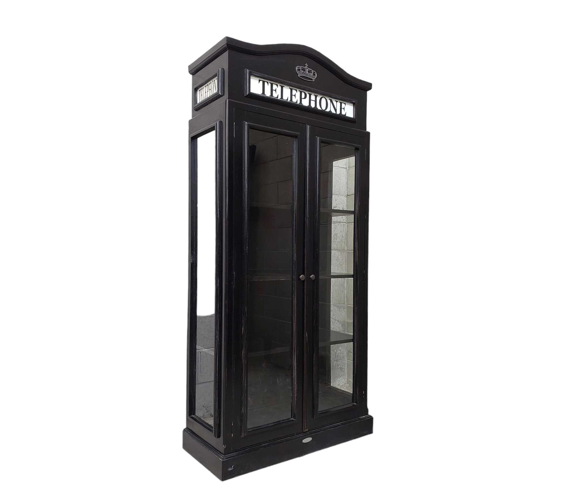 LONDON TELEPHONE BOOKCASE