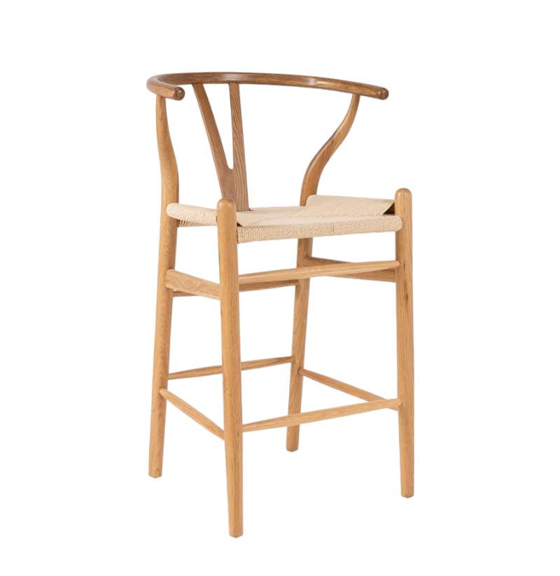 WISHBONE BARSTOOL