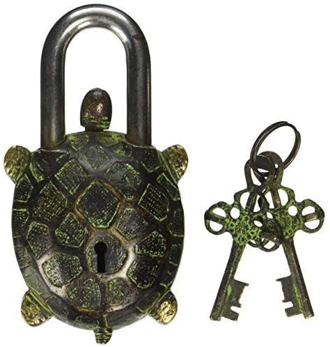 BRASS TORTOISE PADLOCK