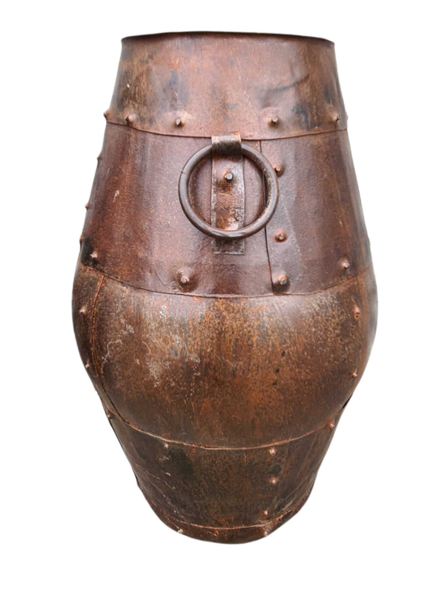 LALITA INDIAN VINTAGE IRON URNS