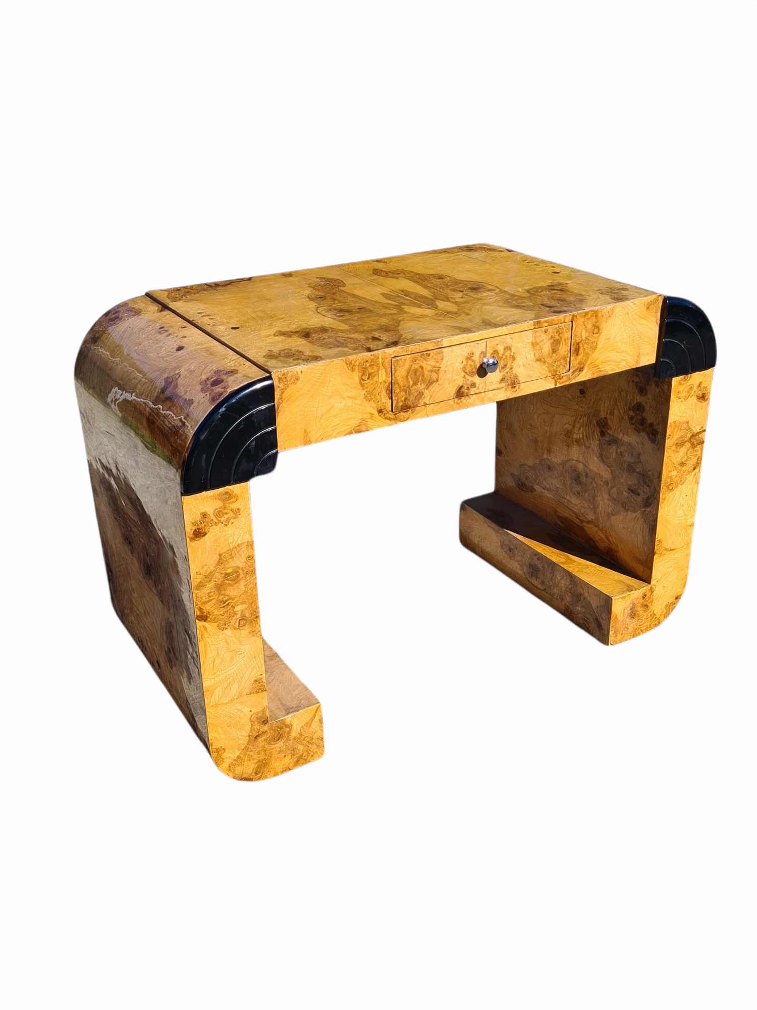 Art deco Burr walnut Desk