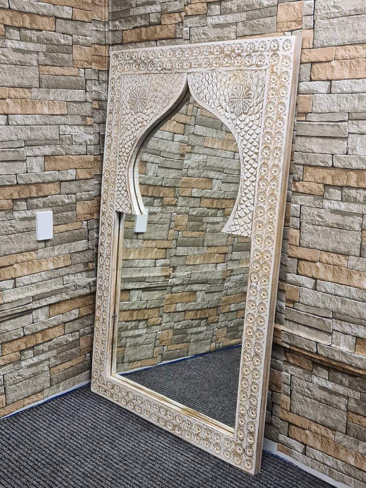 TAJ MAHAL INDIAN MIRROR (LARGE)