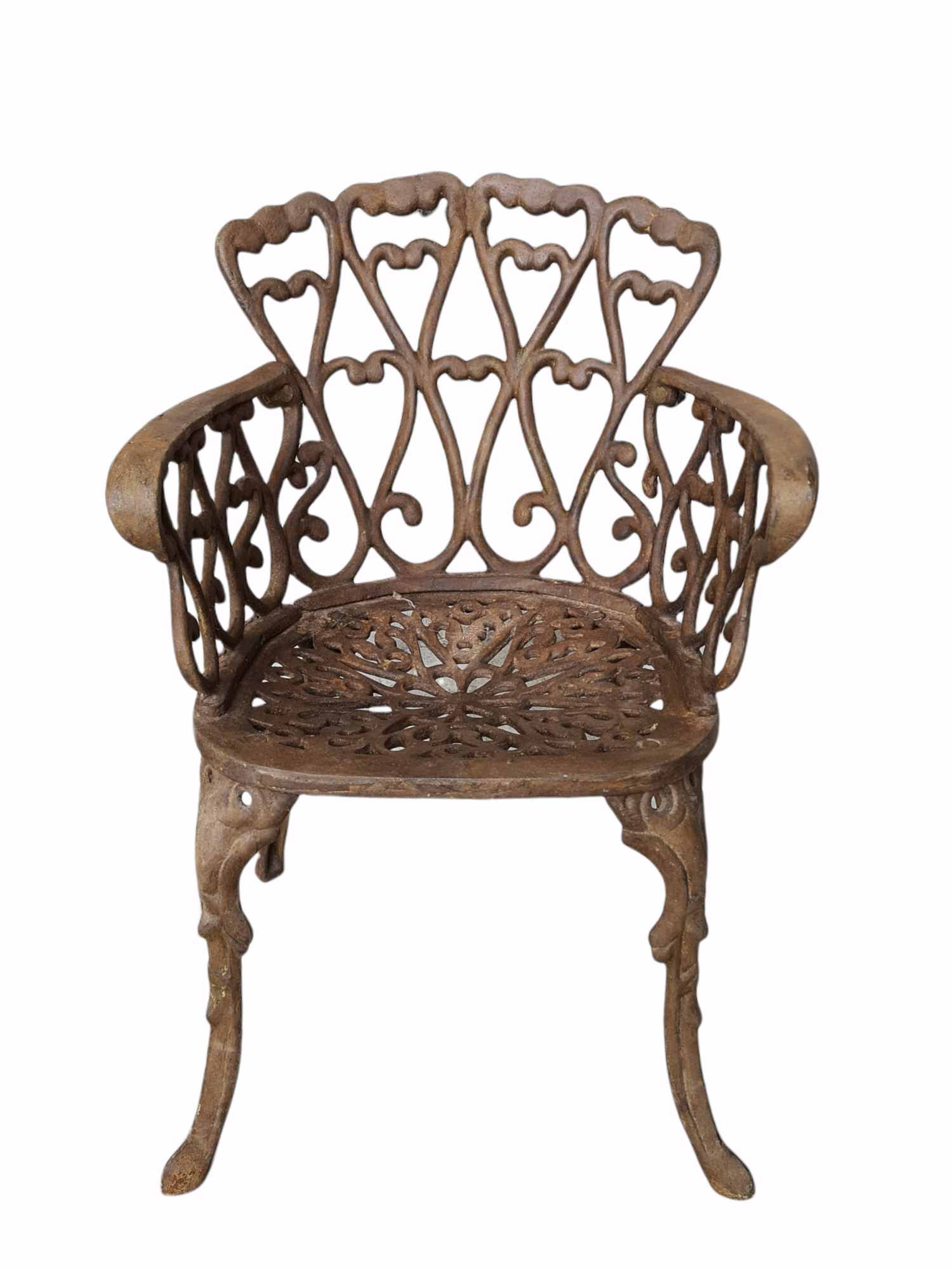 CALLINGTON CAST IRON ARMCHAIR