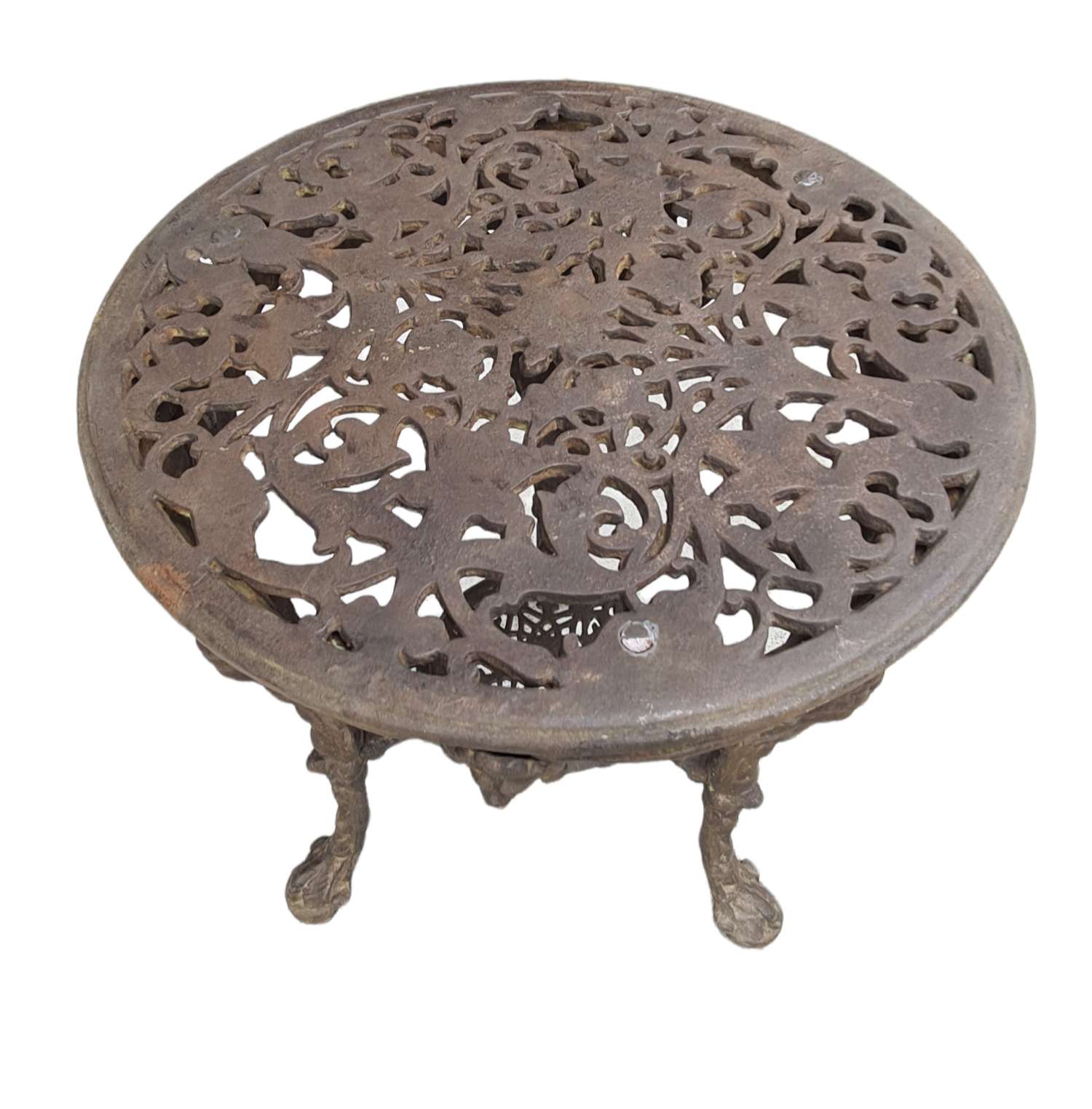 FRANCIS CAST IRON TABLE