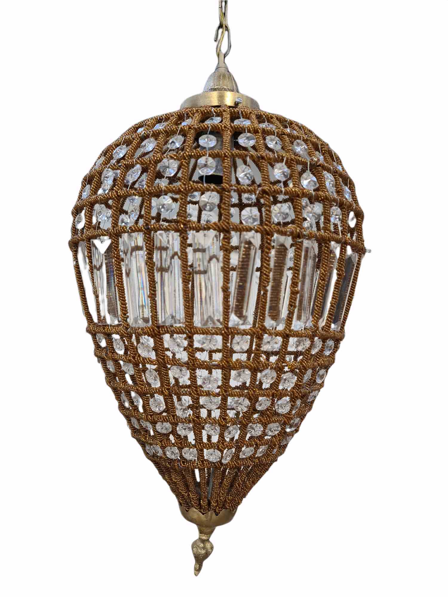 Hand Beaded Chandelier