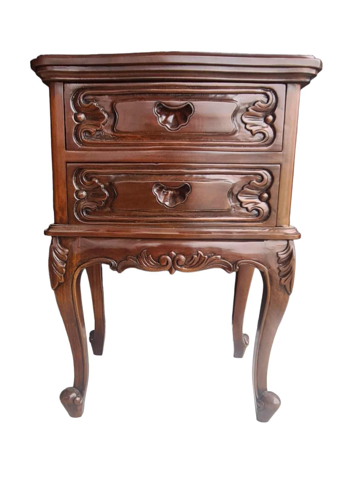 Lucien French Mahogany Nightstand