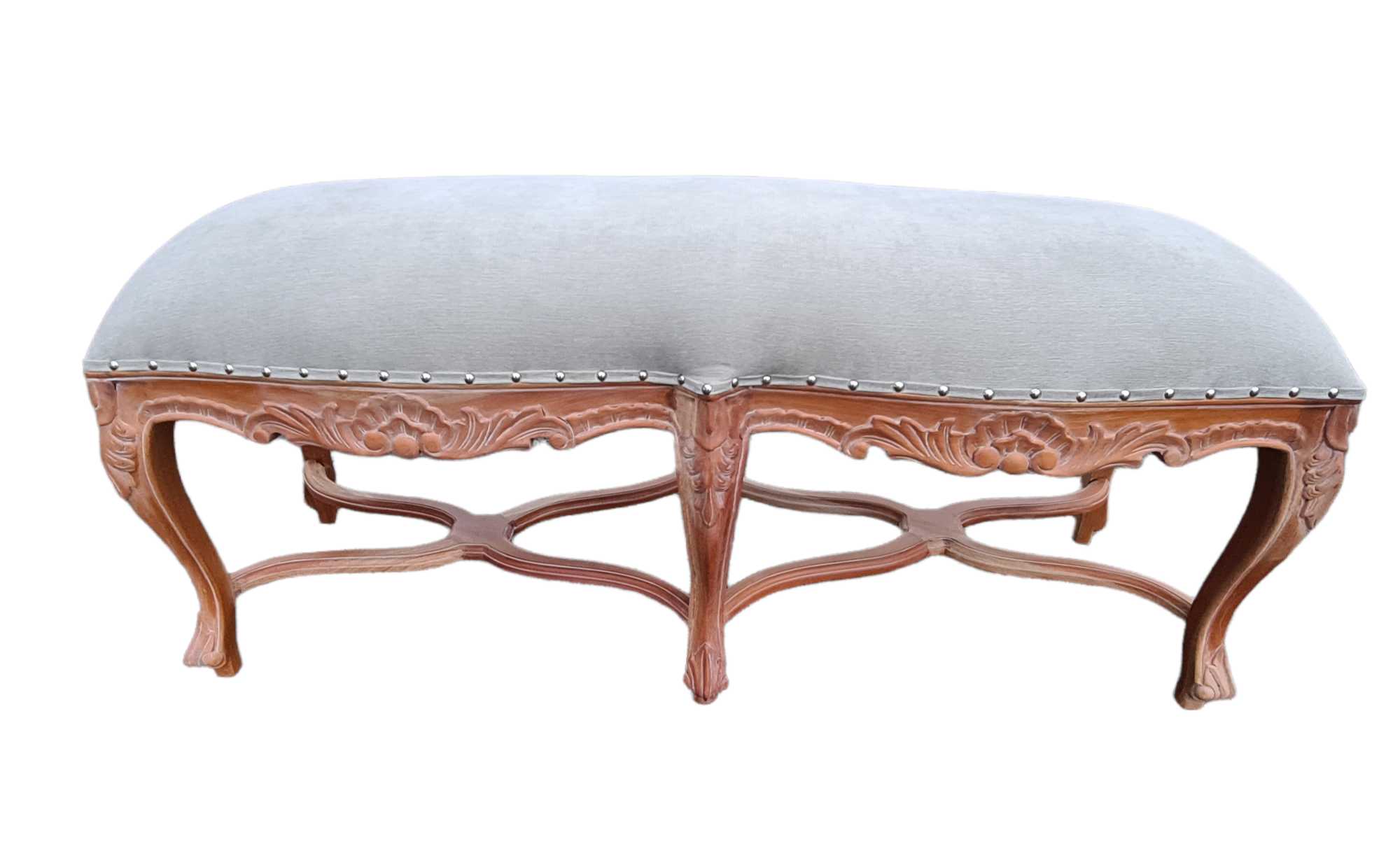 CHALSEA FRENCH CROSS STOOL