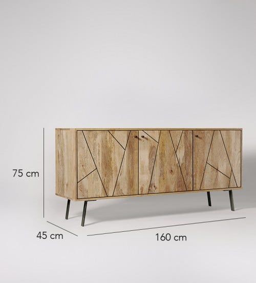 LIVORNO SOLID WOOD SIDEBOARD