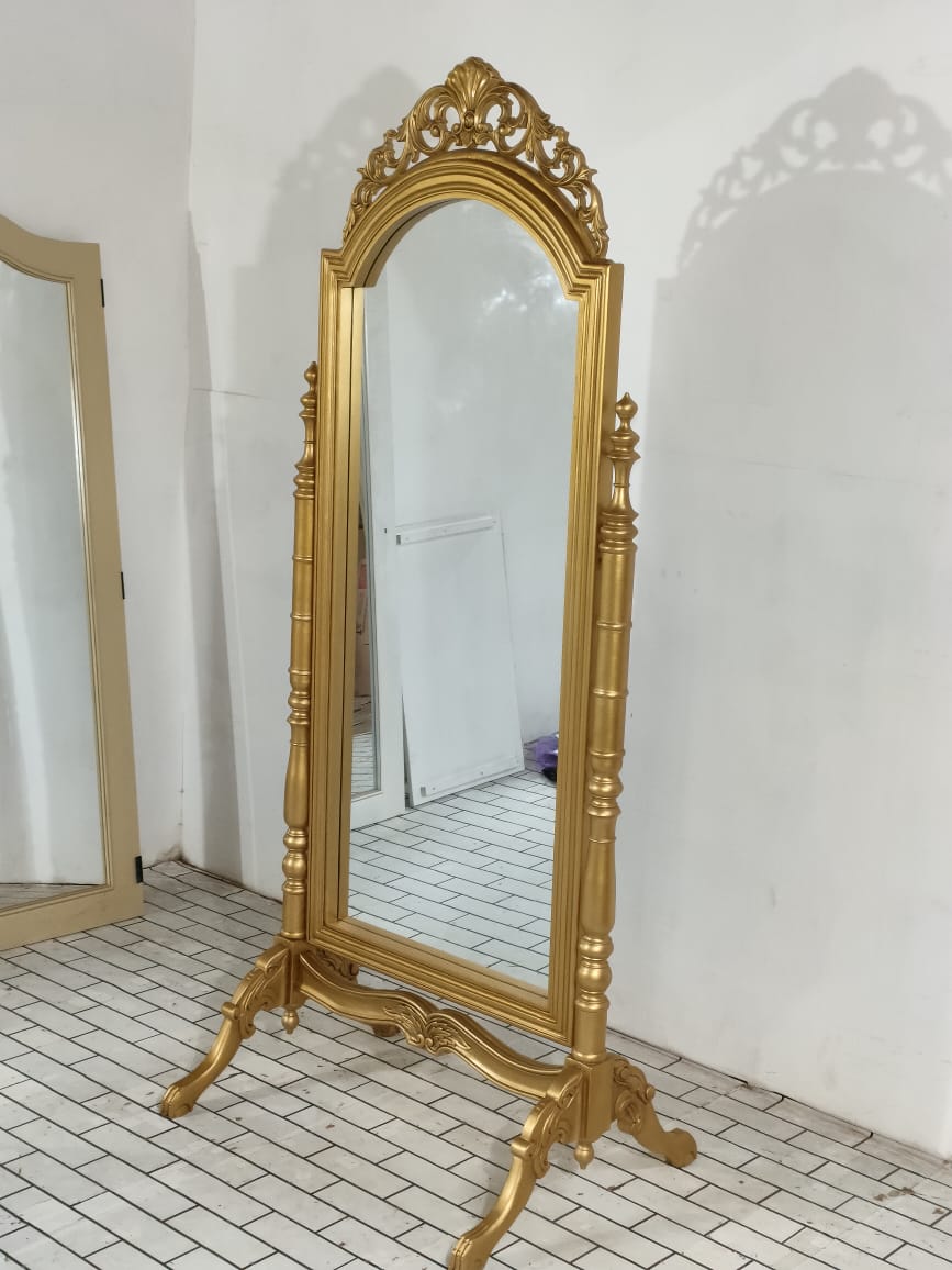 Hermer French Cheval Mirror