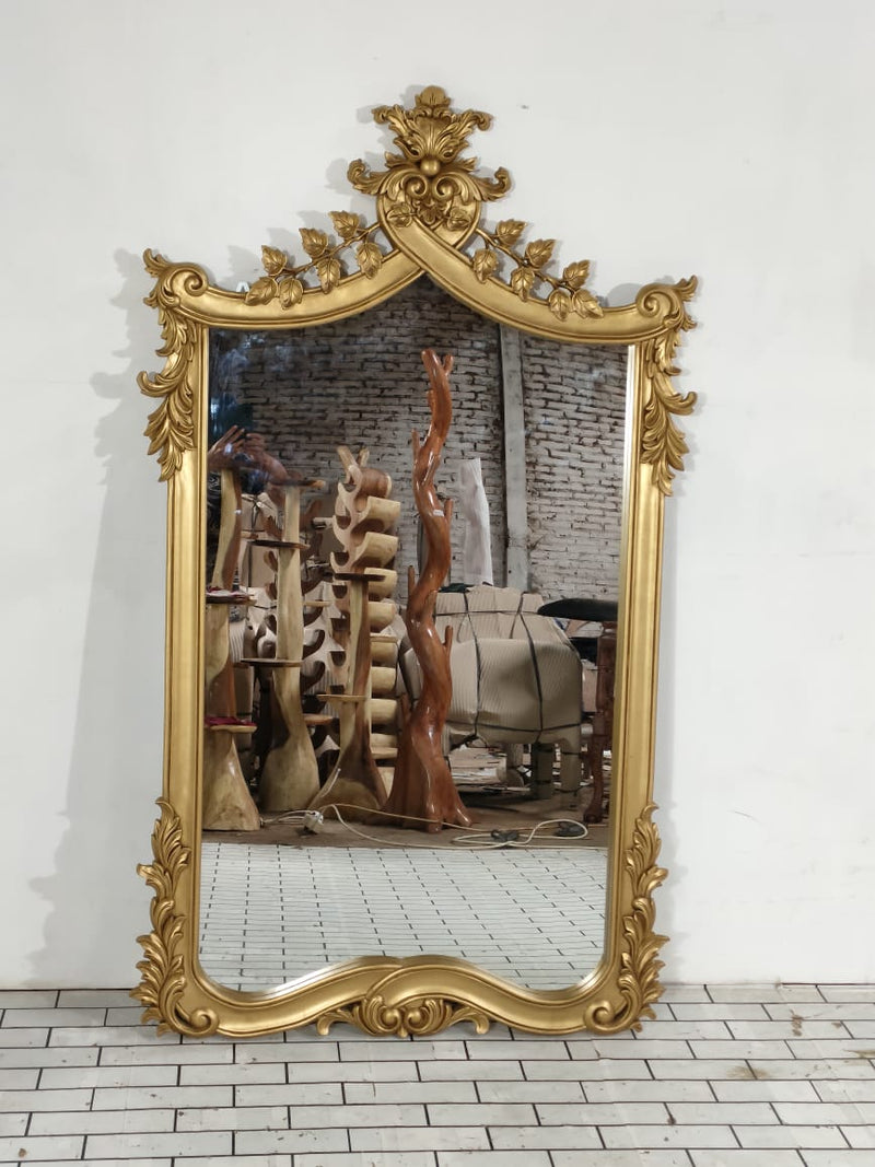 Large French leaf Mirror