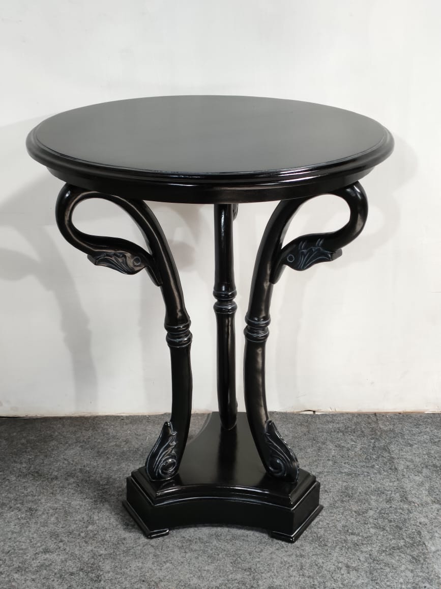 CRESSON HAND CARVED SWAN TABLE