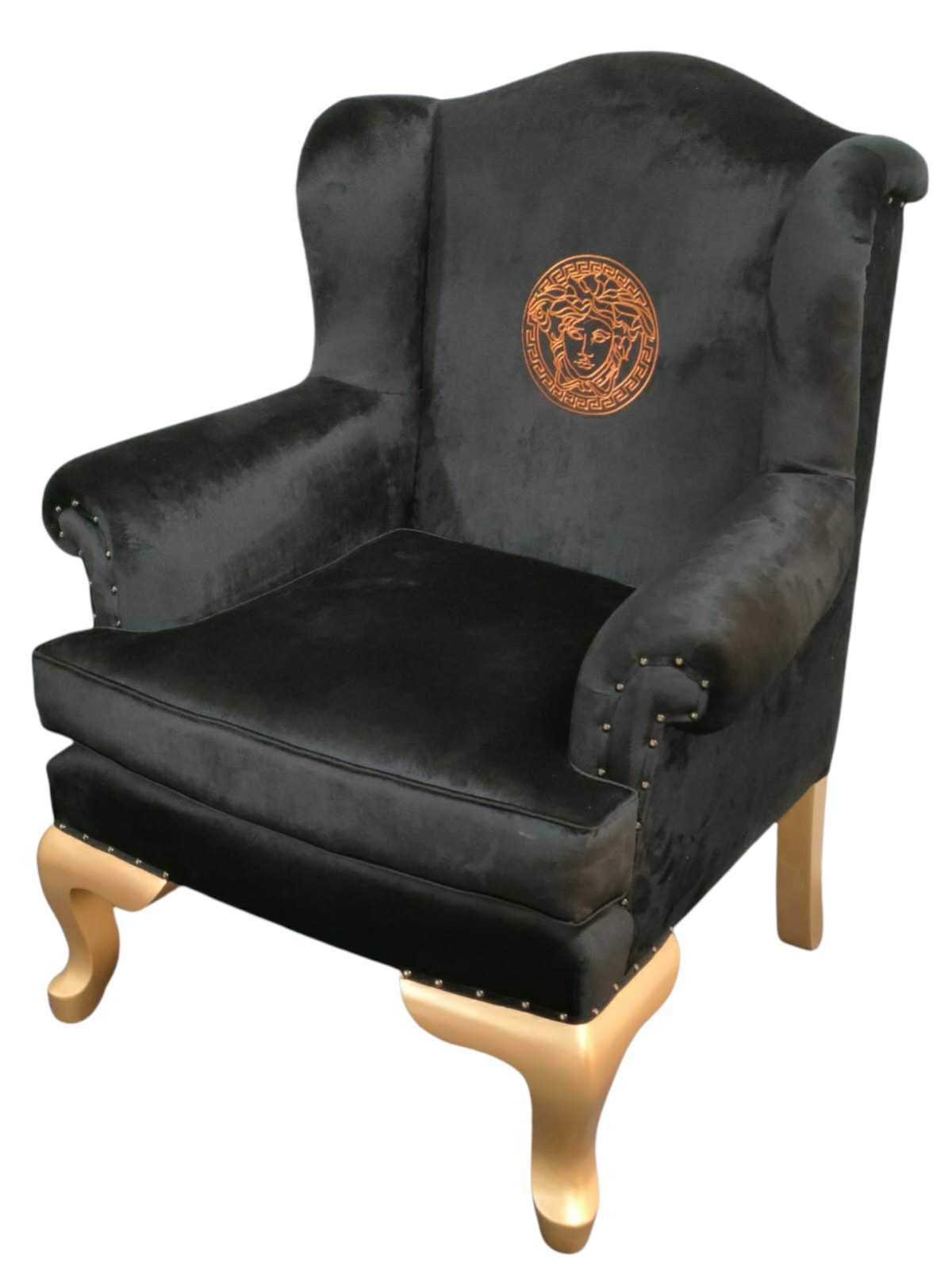 MEDUSA WING BACK ARMCHAIR