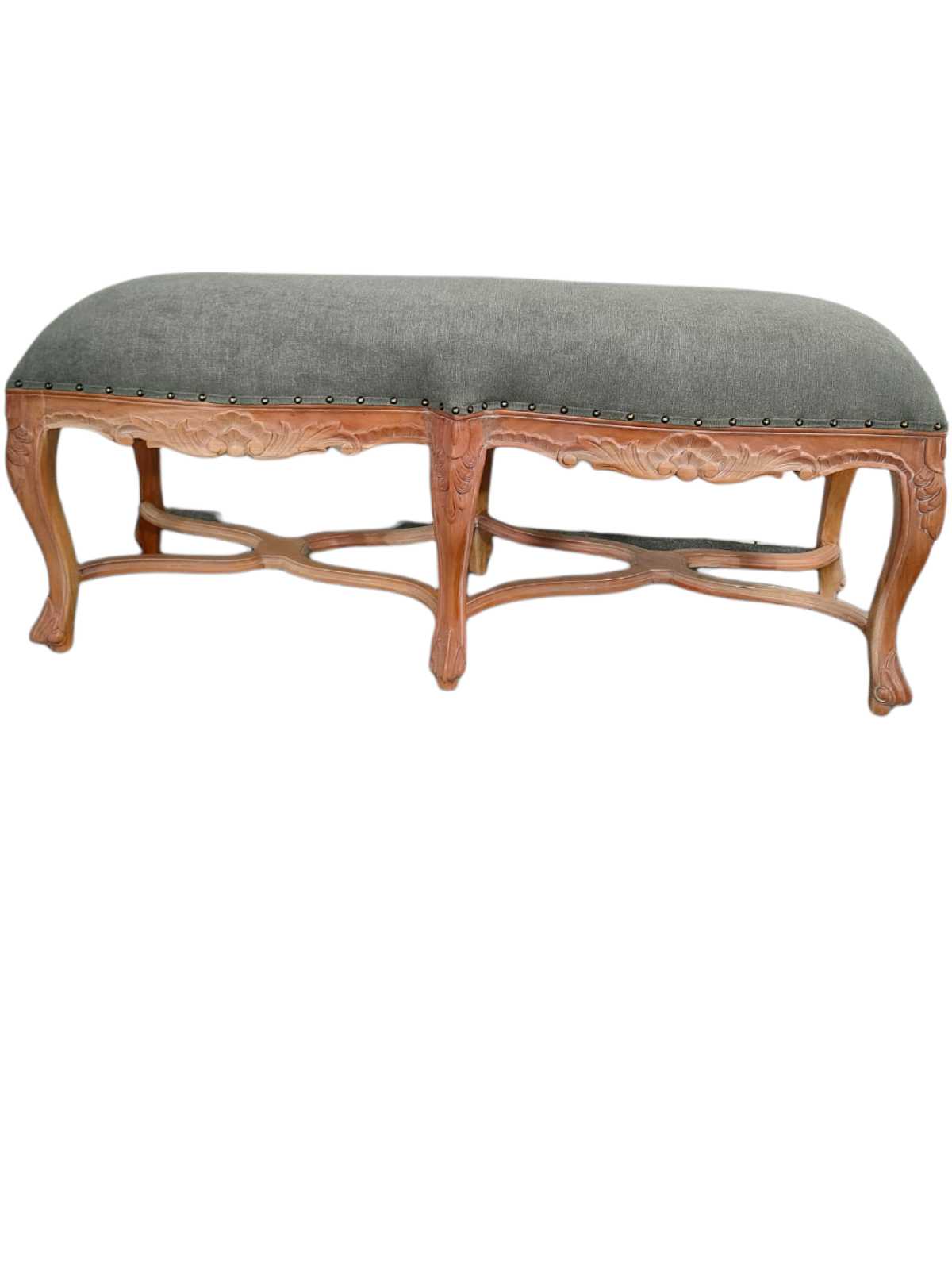 CHALSEA FRENCH CROSS STOOL